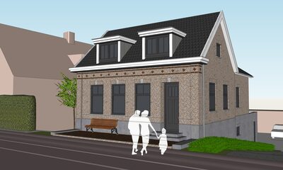 Voorgevel - lichtere omgeving